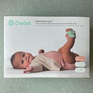 Owlet Smart Sock Baby Monitor - Mint Green